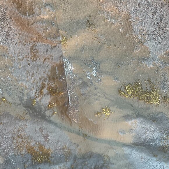 Lela Rose by Loft Dress - Cream & Gold (size 12) - EUC - Picture 6 of 6